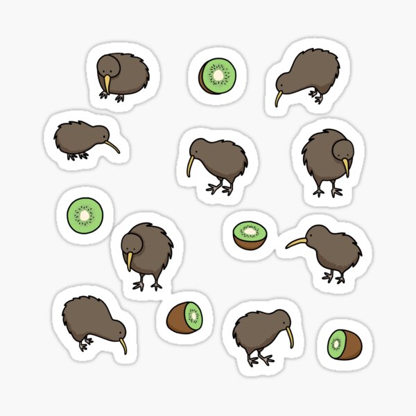 Item preview, Kiwis and Kiwis designed and sold by Adaptixstudio.