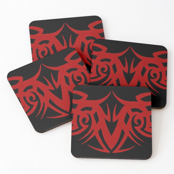 Item preview, Tribal, red On Black (2021-3-TRIBAL-2) designed and sold by NY-Prints-USA.