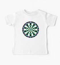 Neon Dartboard Baby Tee