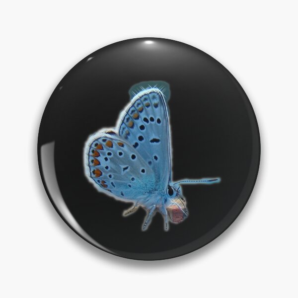 Item preview, Light Blue Feather Butterfly designed and sold by butterflyzz.