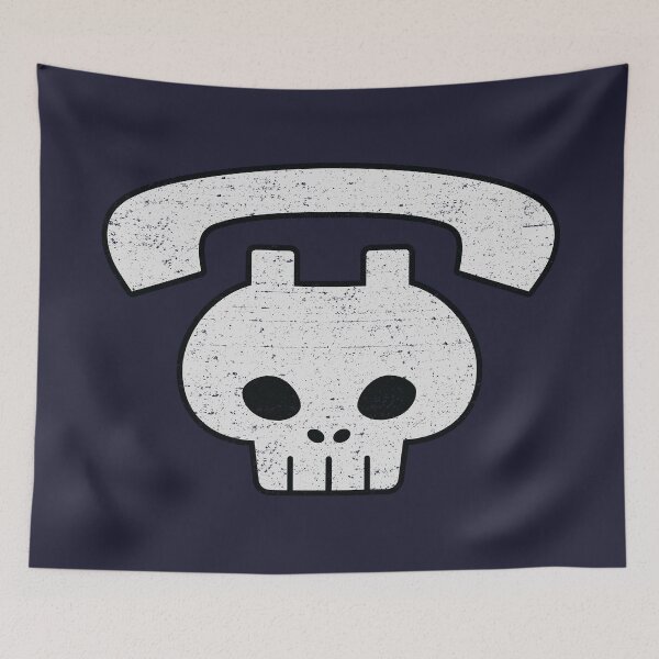 Item preview, Skull Phone (Worn) [Roufxis-Rb] designed and sold by RoufXis.