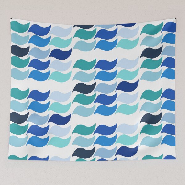 Item preview, Waves designed and sold by NitArtCafe.