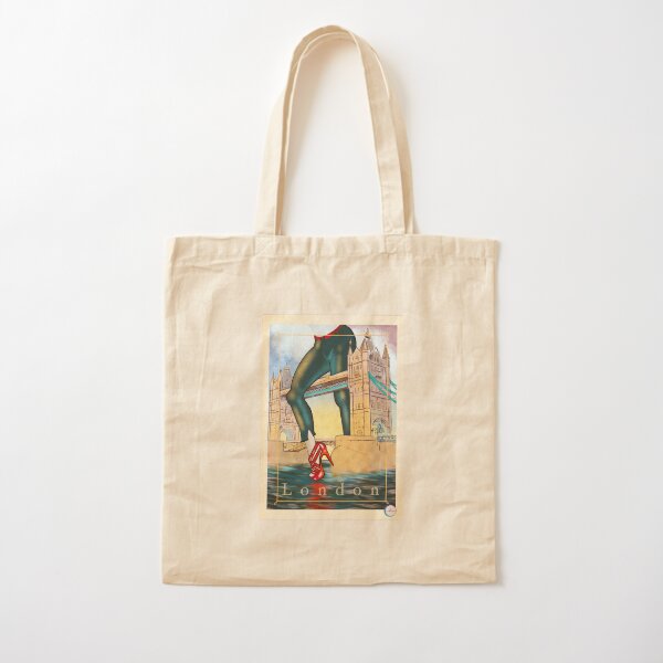 London Cotton Tote Bag
