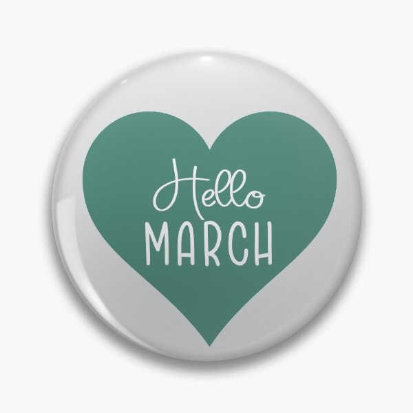 Item preview, Hello March designed and sold by Violet Treasures.