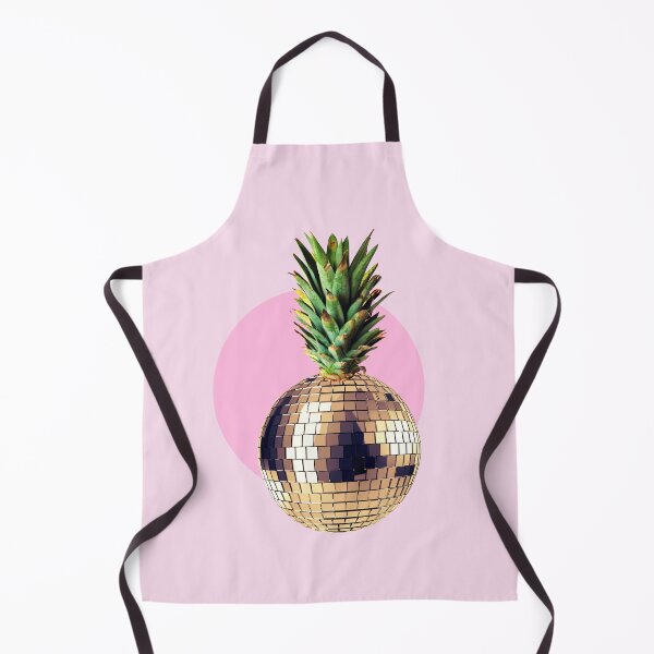 Item preview, Ananas party (pineapple) pink version designed and sold by Kiki Collagist.