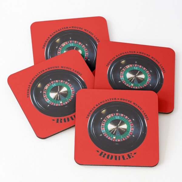 Item preview, LABEL Vinyl Rolled Thomas Bangalter House Music: RED MODEL LABEL Legend of La French Touch (original HD DESIGN) designed and sold by LA FRENCH TOUCH.