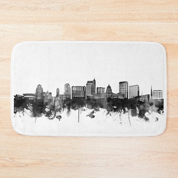 Item preview, boise skyline bw designed and sold by BekimART2.