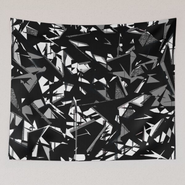 Item preview, Egnimatic - Black and White Abstract Art. designed and sold by Art With Impact – Statement Art & Apparel for Deep Thinkers.
