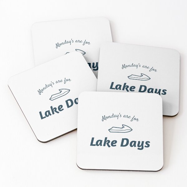 Item preview, Monday's Are For Lake Days designed and sold by FishWorldwide.