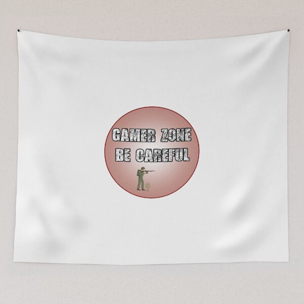 Item preview, Gamer Gifts / Gamer zone, Be careful / Funny Video Gamer / Birthday Gift / Gift for gamers day / funny gift ideas  designed and sold by biigshow.