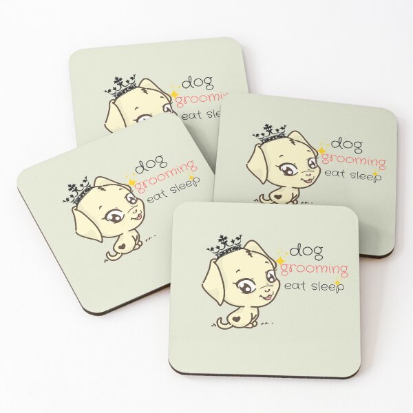 Item preview, Dog Grooming Eat Sleep Groom Repeat designed and sold by Suzie-Mara.