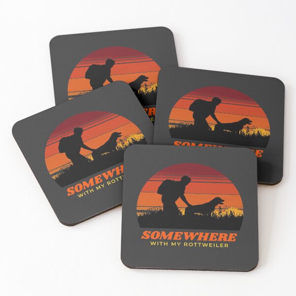 Item preview, Somewhere With My Rottweiler Mens Adventurous Outdoor Gift  designed and sold by Guarddogdrive.
