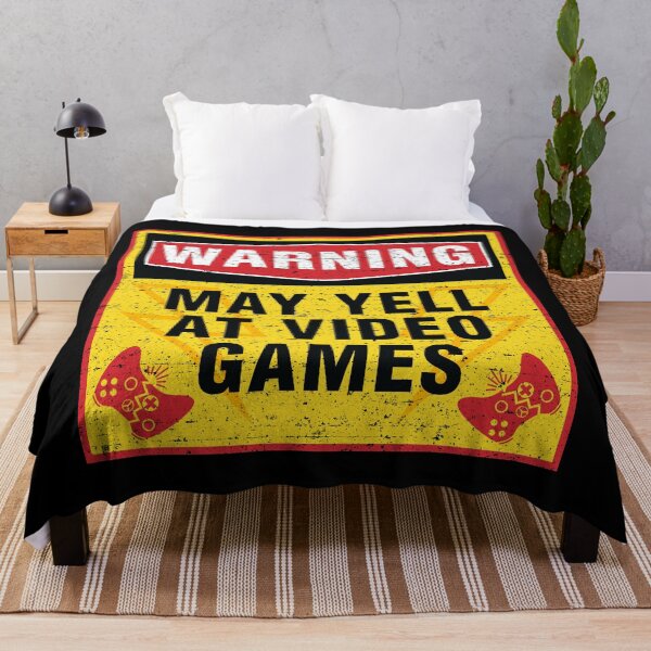 Item preview, Warning May Yell at Video Games [Roufxis-Rb] designed and sold by RoufXis.