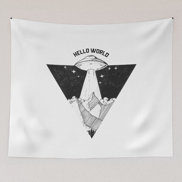 Item preview, Alien Invasion - Hello World Vintage designed and sold by thunderstyle.