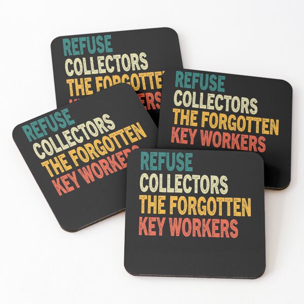 Item preview, Refuse Collectors the forgotten Key Workers Retro Vitnage Funny Gift designed and sold by Sarah38.