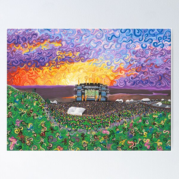 Item preview, Gorge Amphitheater designed and sold by Aly Stinson.