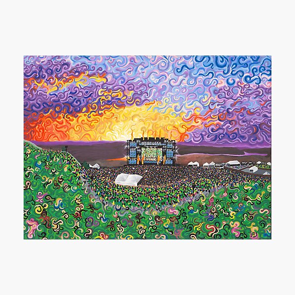 Item preview, Gorge Amphitheater designed and sold by Aly Stinson.