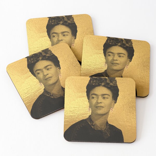 Item preview, Gold Tribute to Frida Kahlo by Fausto Novelli FN designed and sold by GudNius.