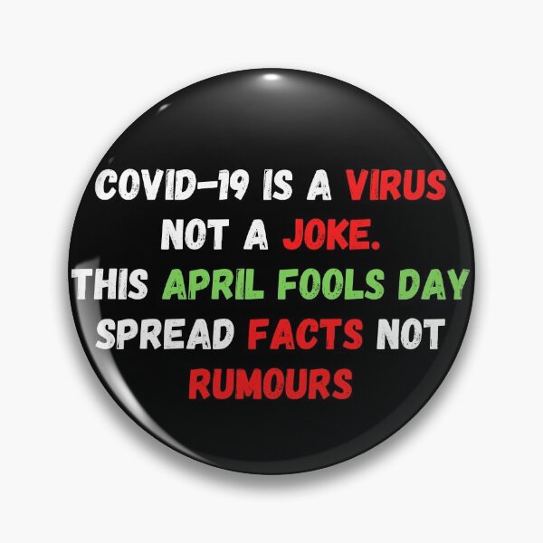 Item preview, Spread Facts not Rumours this April fools designed and sold by Try-It.