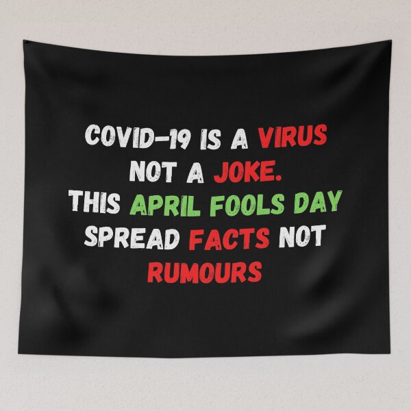 Item preview, Spread Facts not Rumours this April fools designed and sold by Try-It.
