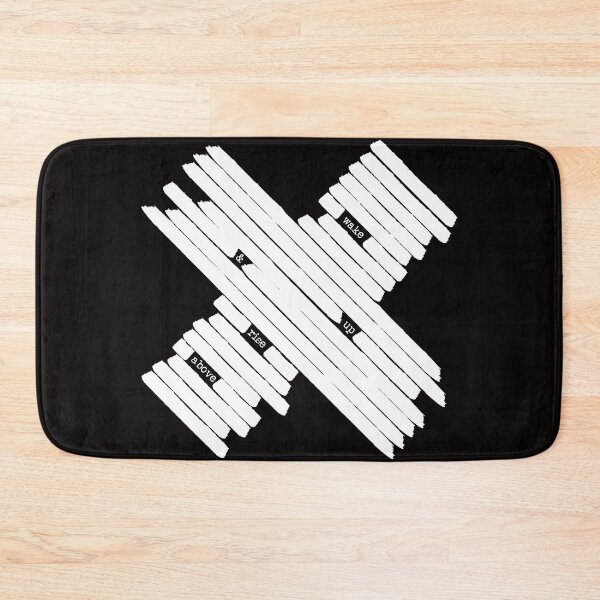 Item preview, Wake Up/Rise Above - White designed and sold by LEEROIDZ.