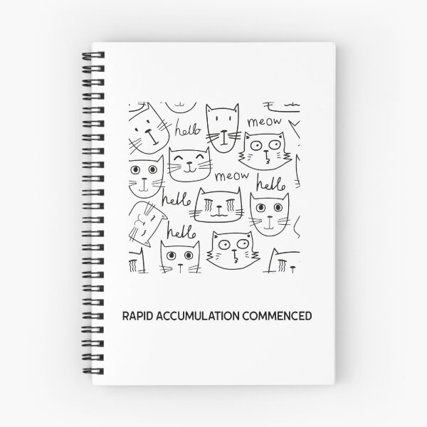 Item preview, Warning: Rapid Cat Accumulation Commenced - Collecting Pussycats designed and sold by Purrfecta.