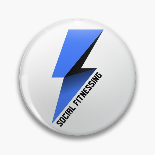 Item preview, Social Fitnessing | Lightning Bolt designed and sold by FishWorldwide.