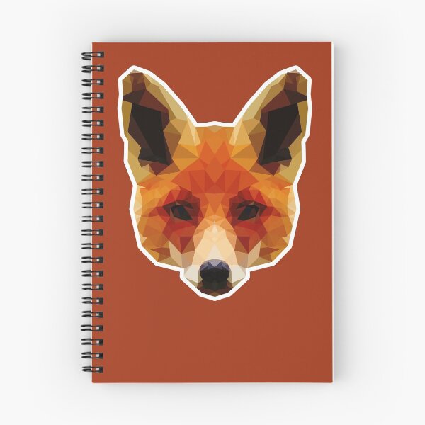 Item preview, Polygonal red fox head designed and sold by Edekad.