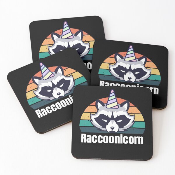 Item preview, Angry Raccoonicorn designed and sold by Trantor-Tees.