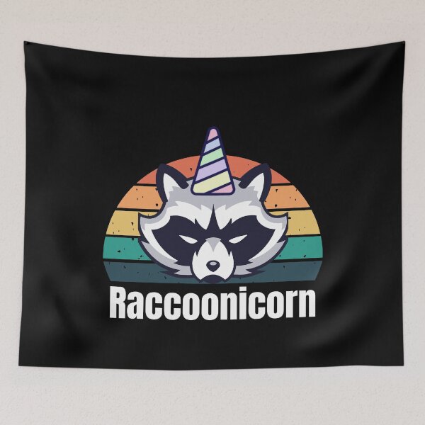 Item preview, Angry Raccoonicorn designed and sold by Trantor-Tees.