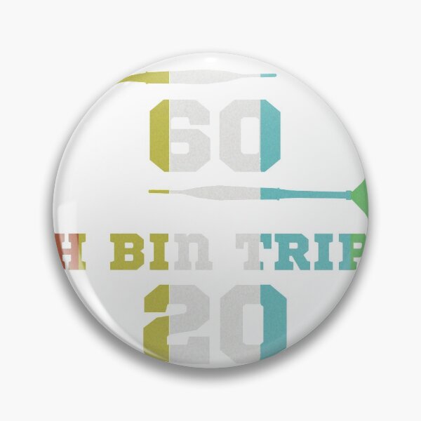Item preview, 60th birthday triple 20 darts funny designed and sold by KreativeIdeen.