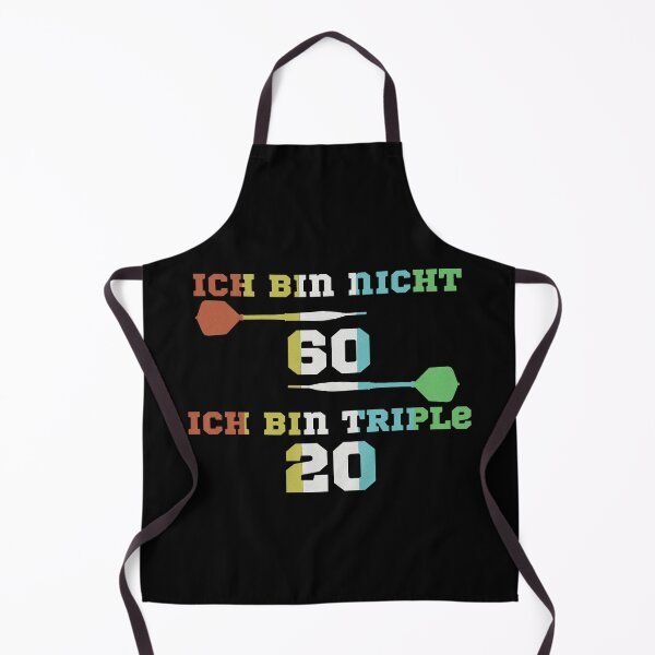 Item preview, 60th birthday triple 20 darts funny designed and sold by KreativeIdeen.