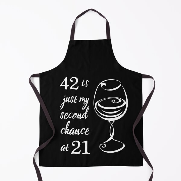 Item preview, 42 is just my second chance at 21 designed and sold by TimeTravelerTom.