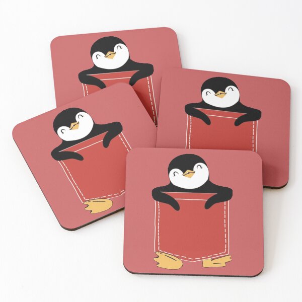 Item preview, Cute Funny Penguin Pocket Official Merch designed and sold by Beep Peep.