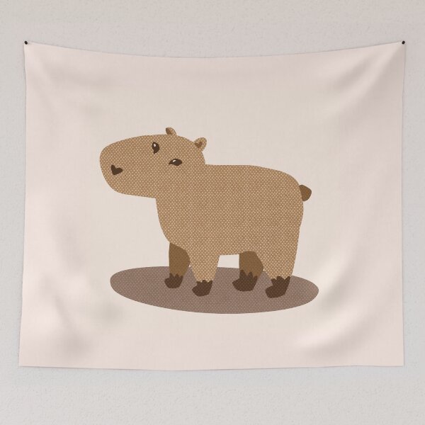 Item preview, Pop art Capybara designed and sold by Sufferingsoup.