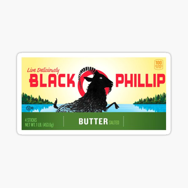 Item preview, Black Phillip Butter designed and sold by benjaminbailey.