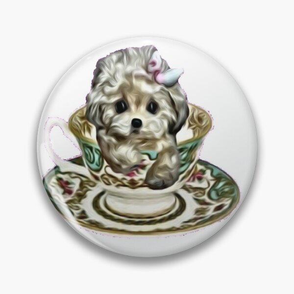 Item preview, Toy Poodle In A Cup designed and sold by WillowsWardrobe.