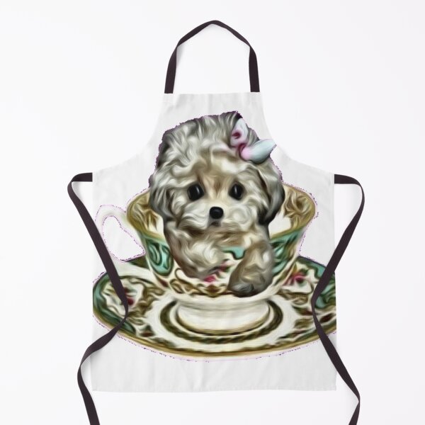 Item preview, Toy Poodle In A Cup designed and sold by WillowsWardrobe.