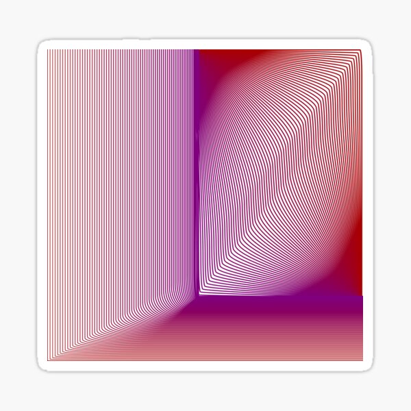 Red Agate Sunset Sticker