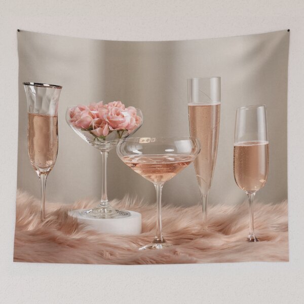 Item preview, Glass collection with Rose wine designed and sold by Anna Khomulo.
