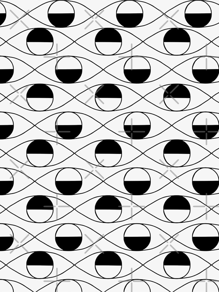 Thumbnail 5 of 5, iPhone Case, Half circles designed and sold by FunkyPattern.