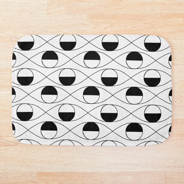 Aperçu de l'œuvre Demi-cercles créée et vendue par FunkyPattern.