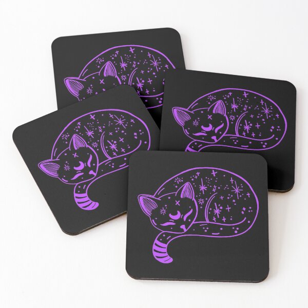 Item preview, Cosmic Cat (Purple) designed and sold by JStuartArt.