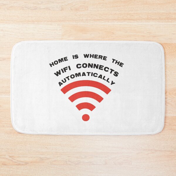 Item preview,  Home Is Where The WIFI Connects Automatically designed and sold by DIGIL DOWN.