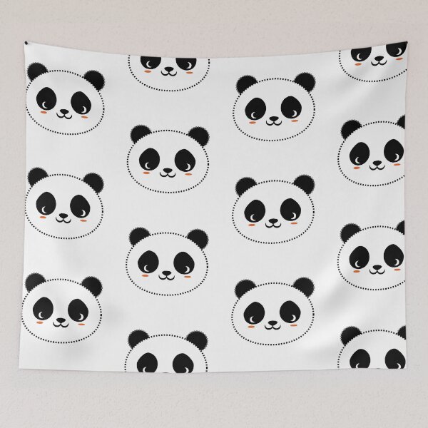 Item preview, Poppin Cute Panda head designed and sold by poppin-bubble.