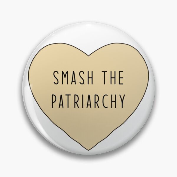 Item preview, Smash the Patriarchy Yellow Heart designed and sold by gracecotton99.