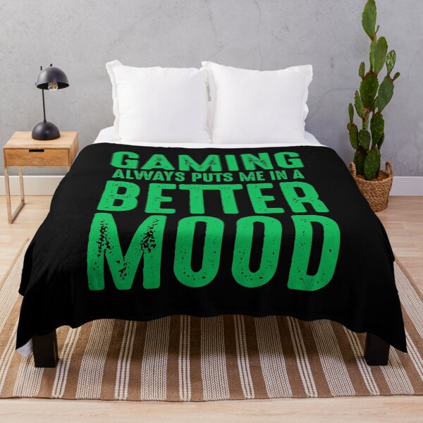 Item preview, Gaming Always Puts Me In A Better Mood-  Funny gamer designed and sold by GamerTogs.