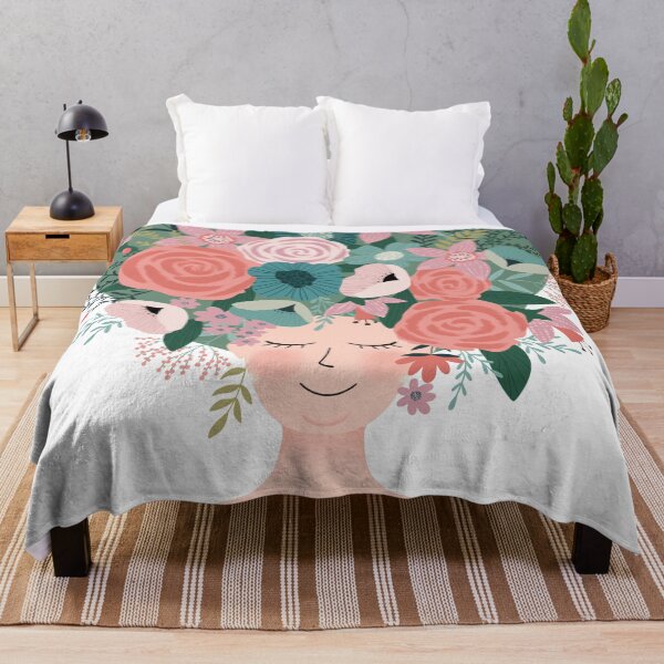 Item preview, Flower Lady designed and sold by nehacreates.