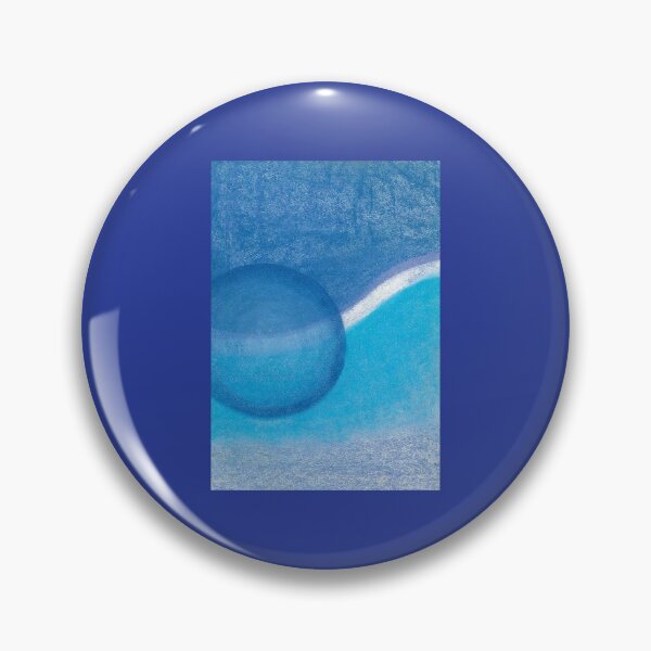 Item preview, Moon Wave Blue designed and sold by emperajcm.
