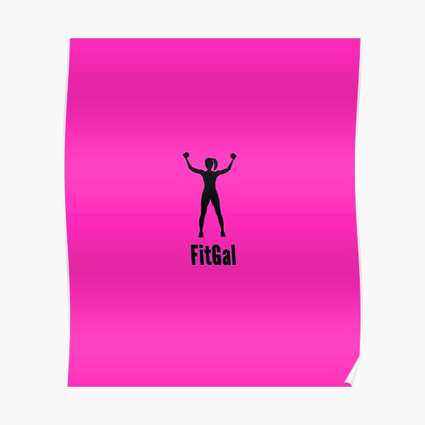 Fit Woman Posters Redbubble